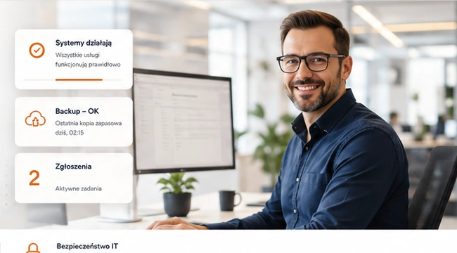 Zespół it-serv.eu przy pracy